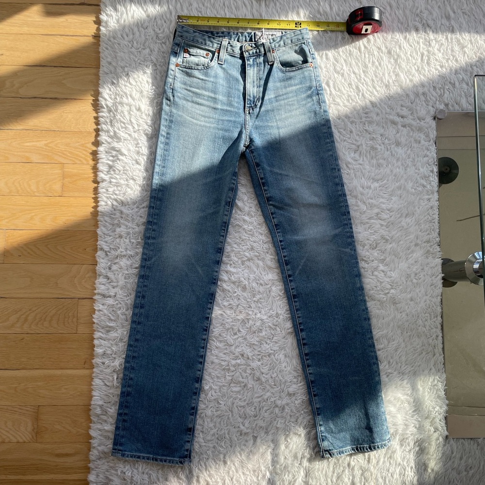 BNWT AG Alexxis high rise vintage straight Size 26